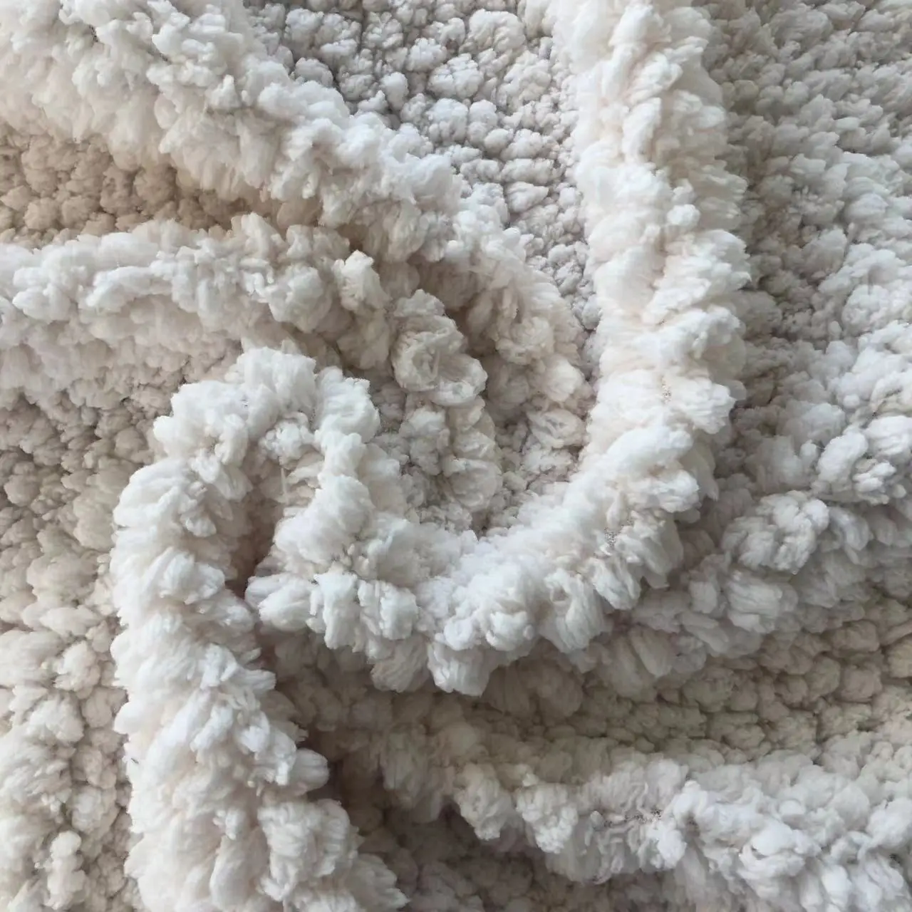 High quality 100% polyester sherpa fabric super soft