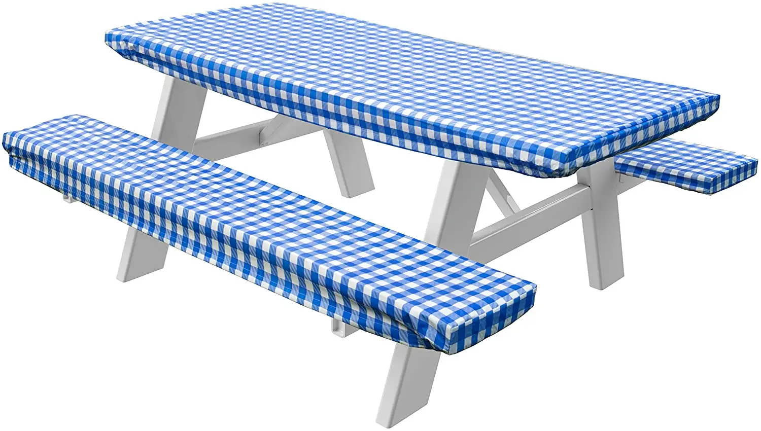 
Excellent quality picnic fitted elastic vinyl waterproof outdoor home household eco-friendly vinyl table cloth 