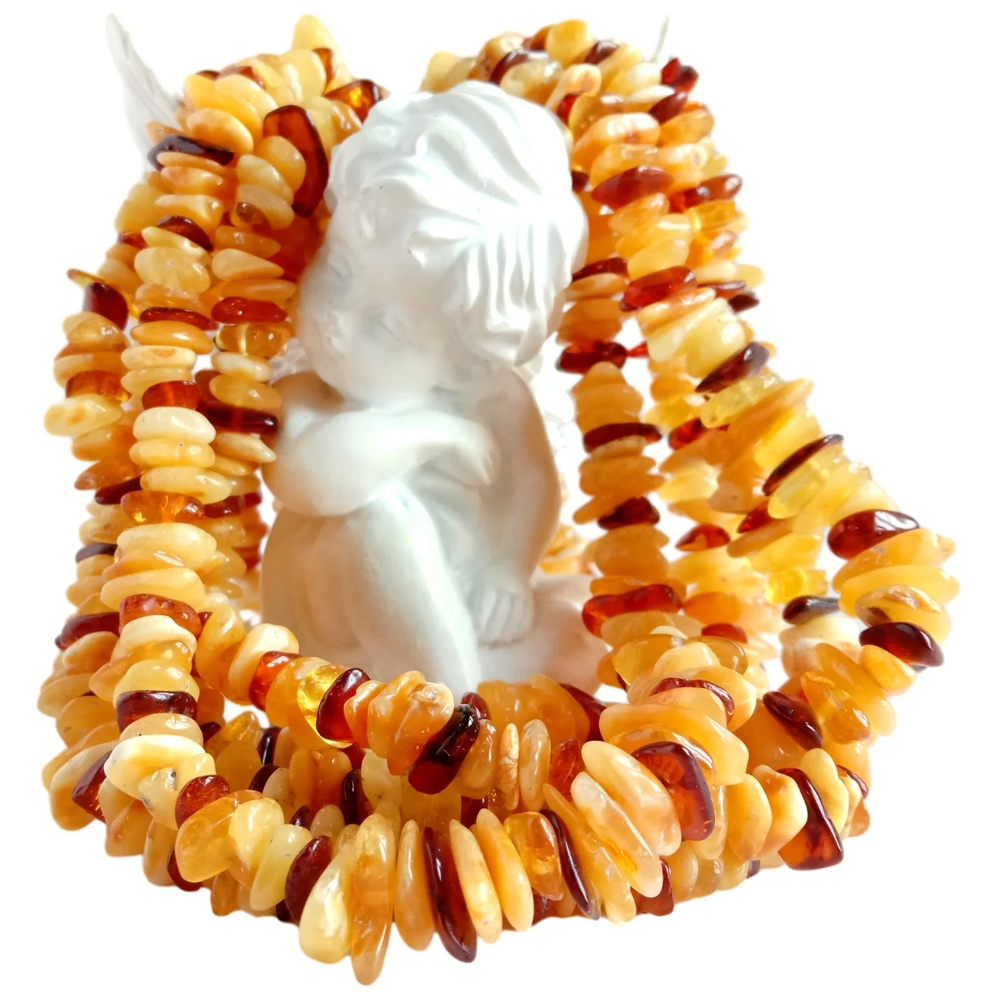 Free-shape yellow amber Natural Baltic Amber made with irregular stones