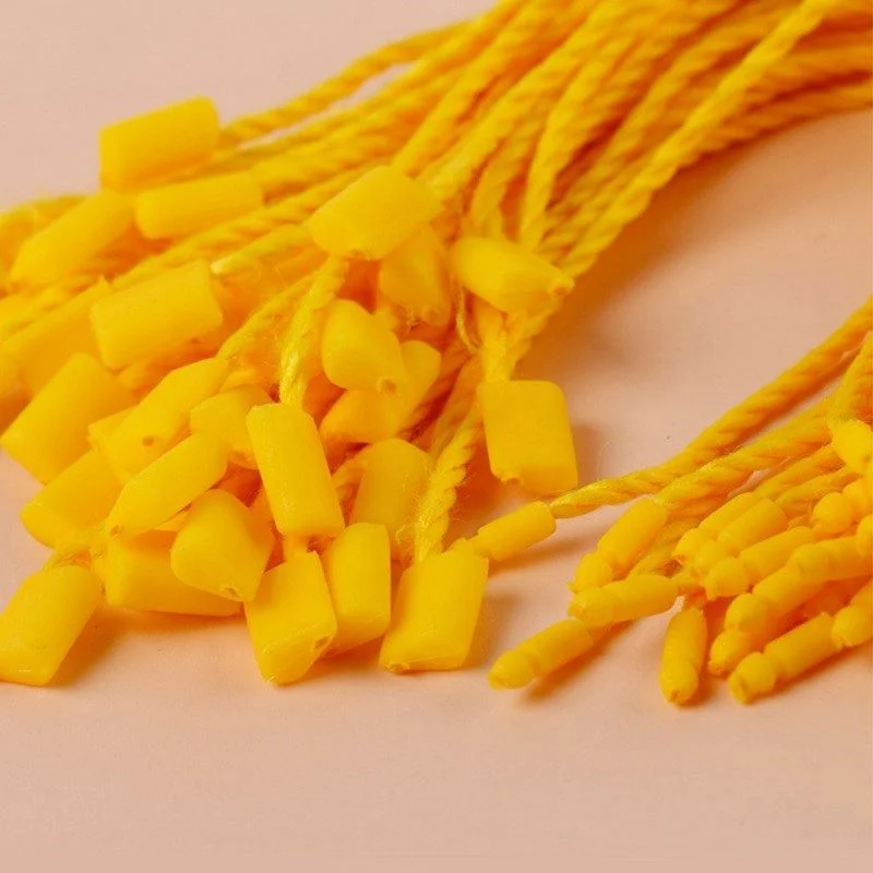 White Black/Red/White/Grey/Yellow Strings For Garment Clothes Label Rope, Price Tag Hang Tags Seal String