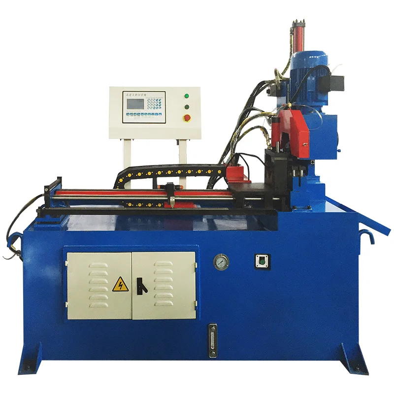 shigan MC-350Y 90 degree water jet aluminum profile cutting machine high quality pipe bevel trimming machine