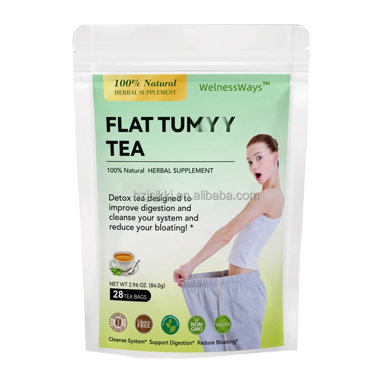 Private label OEM ODM Health Care Herbal Flat tummy tea Moringa Nigerian Market Traditional slim weight less sliming detox tea