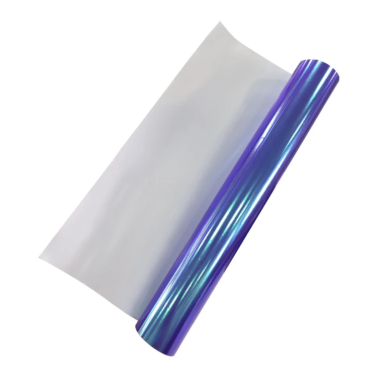 Heat Transfer Laser Holographic Foil For Leather Fabric Film Holographic Textile
