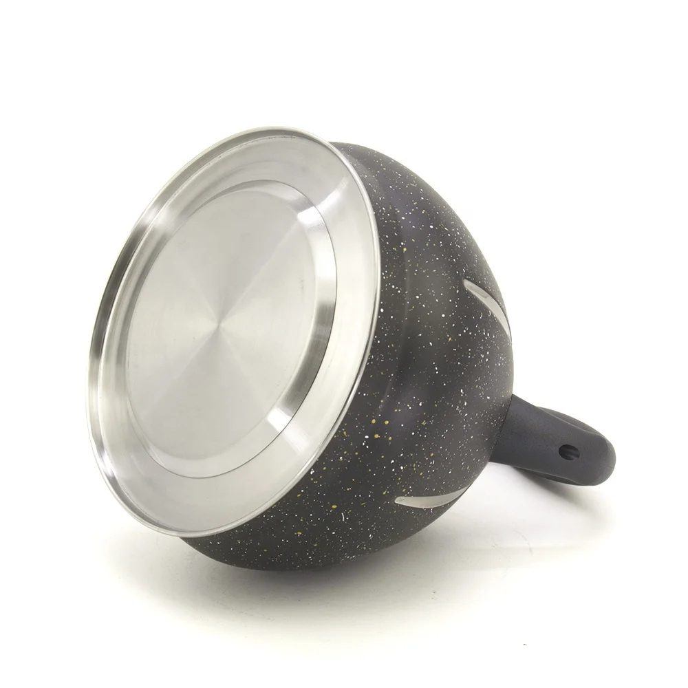 LFGB Hot sale stainless steel whistling stovetop tea kettle