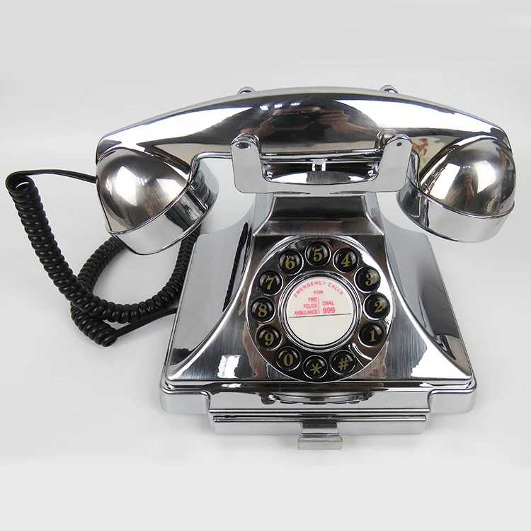 2021 Living Room Vintage Corded Landline Phone Antique Decorative Retro Telephone