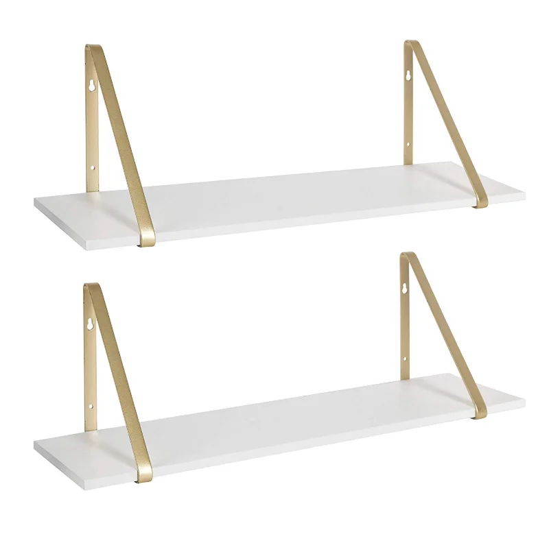 Hot sale wooden display stand wall shelf MDF flower stand high quality modular metal shelf