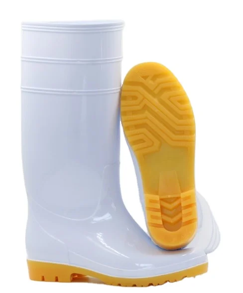 foldable unisex anti-slip farming shoes wellington mens pvc rain boots gum boots manufacturers cheap