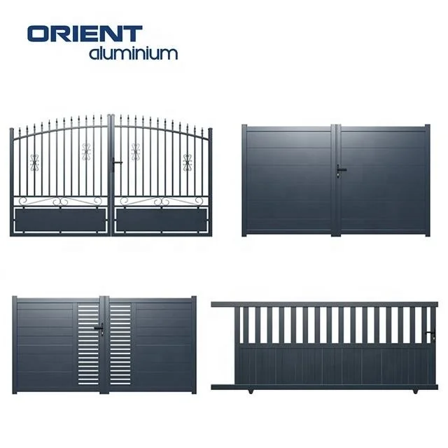 modern house grill designs front gate wrought iron gate