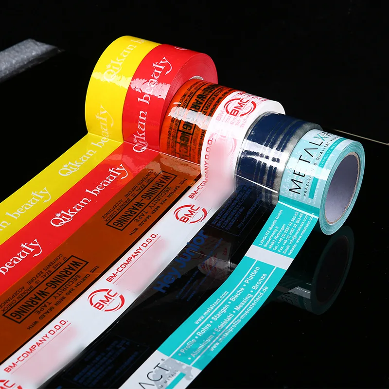 Wholesale Custom Logo Printed Tape Scotched Tape Bopp Box Packaging Tape By Suppliers