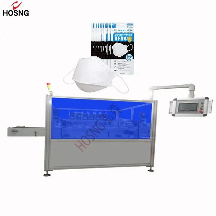 KF 94 Mask Packing Machine Packing list  Kf94 Mask Packaging With Automatic Feeder