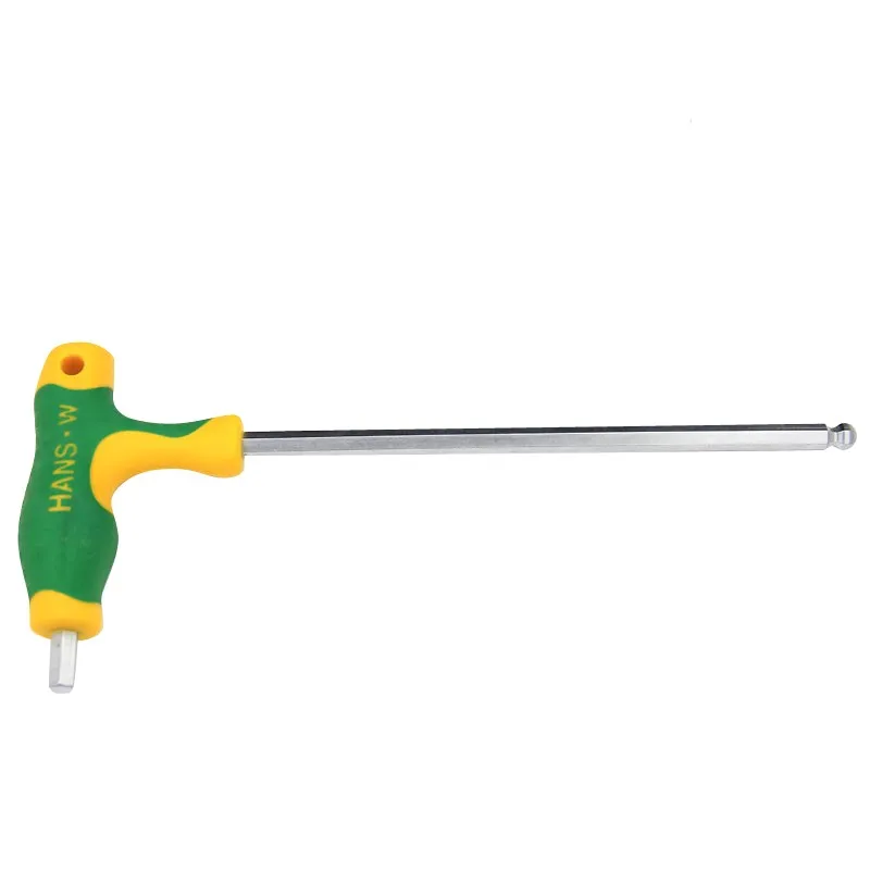 
Hot sale HANS.w Industrial Quality Wrench Long Arm Allen Hex Key Wrench Spanner Hexagon T Type Wrenches Bicycle Repair Tool 