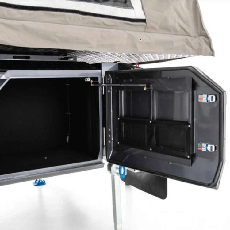 Sale Australian Standards Large Space caravan Camping Travel Camper Trailer with Sleeper Berth Triple Camp Kitchen System