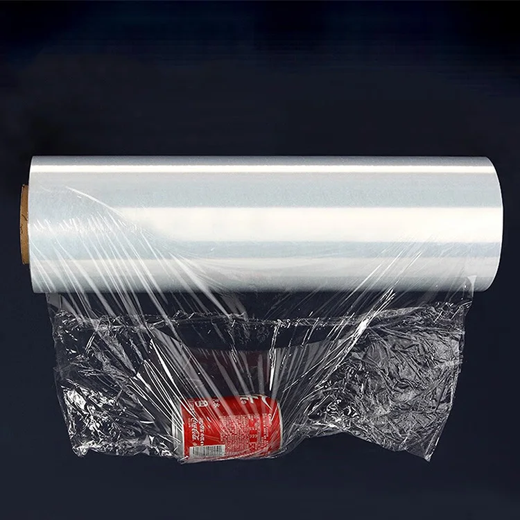 Factory Wholesale Soft LLDPE Customized Wrap Durable Stretch Jumbo Plastic Winding Film for Packaging