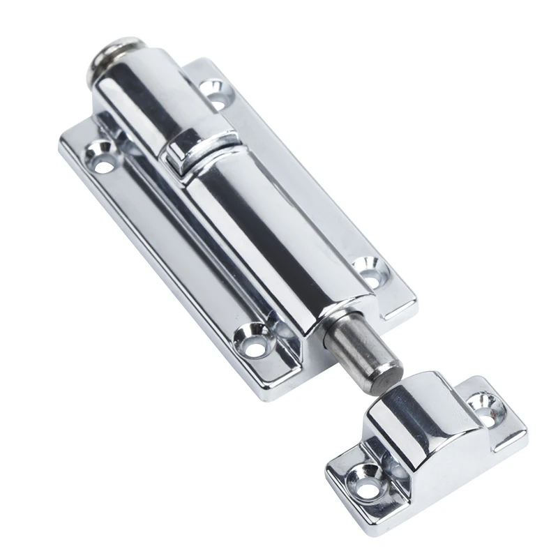 Boutique 4-Inch 406 Zinc Alloy Button Latch High Temperature and Kindergarten Safe 304 stainless steel door socket