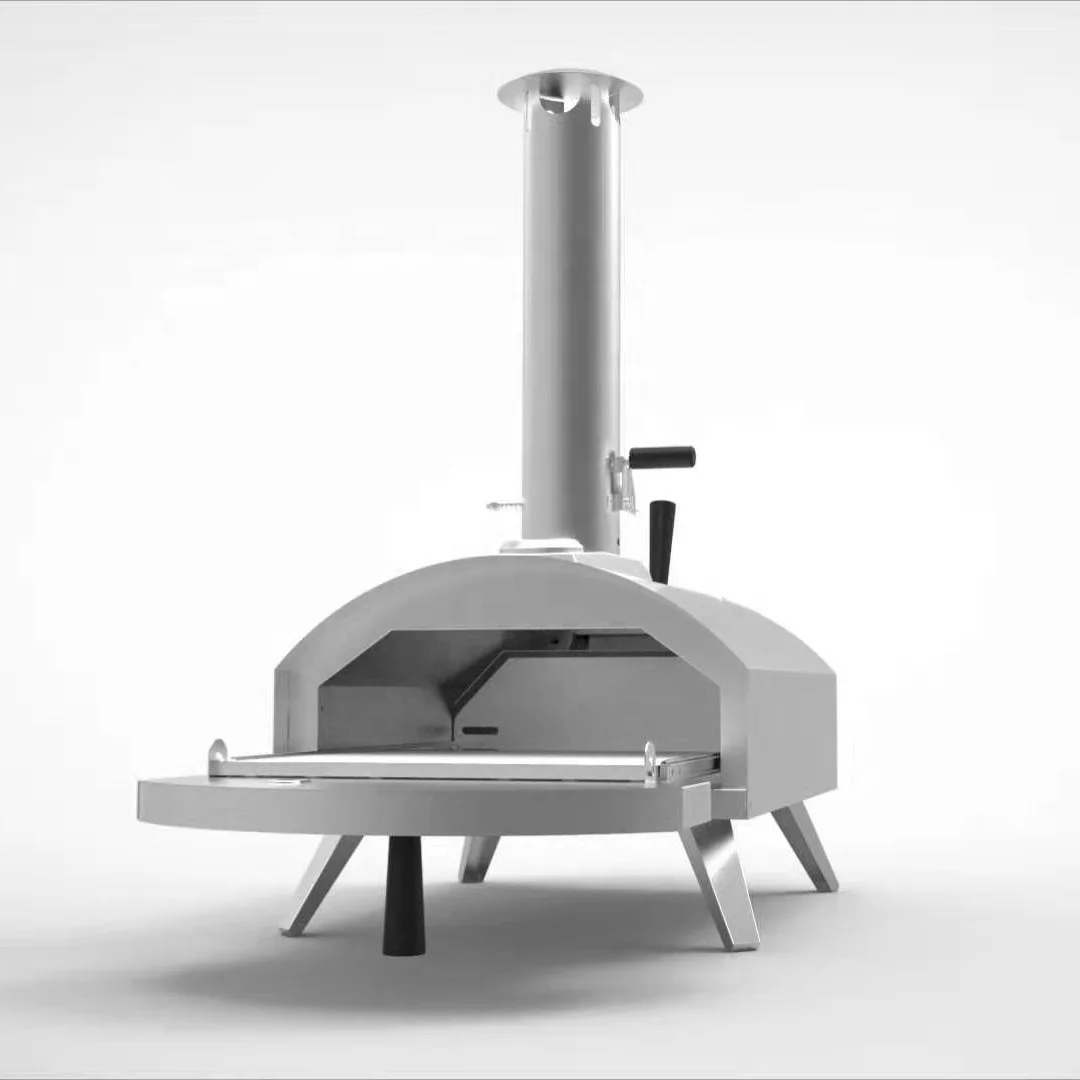 Гранулированный гриль, зеленая печь для пиццы, портативная печь для пиццы, дровяная печь