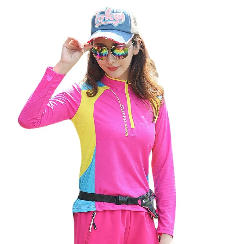 Распродажа, летняя быстросохнущая одежда для альпинизма, мужские и женские рубашки с длинным рукавом