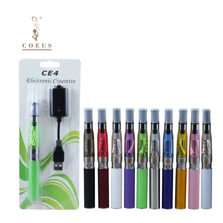 
e cig eGo CE4 starter kit Single CE4 Blister Kits 1100mah EGO-T Battery CE4 Clearomizer Atomizer 