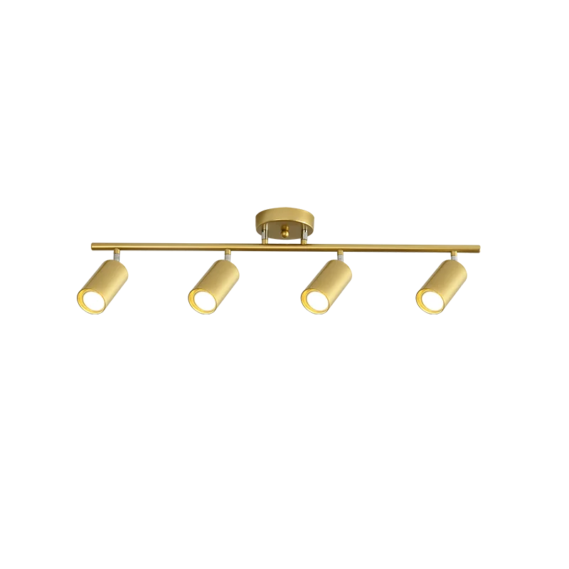 LED Ceiling Pendant light GU10 Spotlight can Rotation 1 2 4 6 arms black white gold Clothing store Spotlight