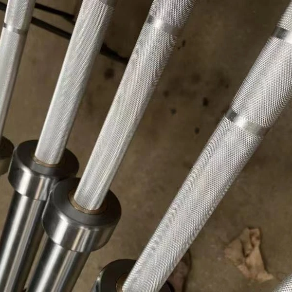 
 Стандартная Мужская конкурентоспособная штанга для тяжелой атлетики полностью Прочная хромированная штанга  