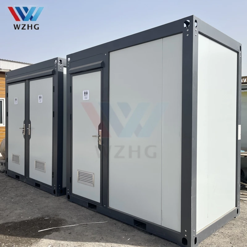 Mobile Toilet House Luxury Portable Toilet Restroom Bathroom for Sale Outdoor Cleaning Public Toilet  Shower Rooms