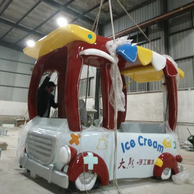Car statue with Hand Carving  Factory sale Fiberglass car statue  For sale