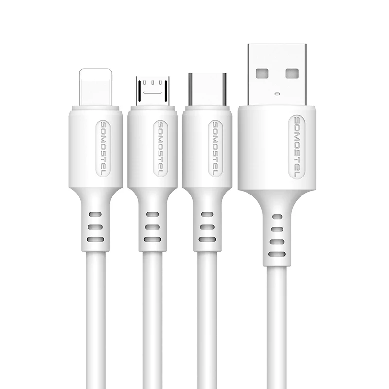 Somostel BP06 гибкий корпус SR Улучшенная защита данных usb-кабель дешевые цены для мобильного