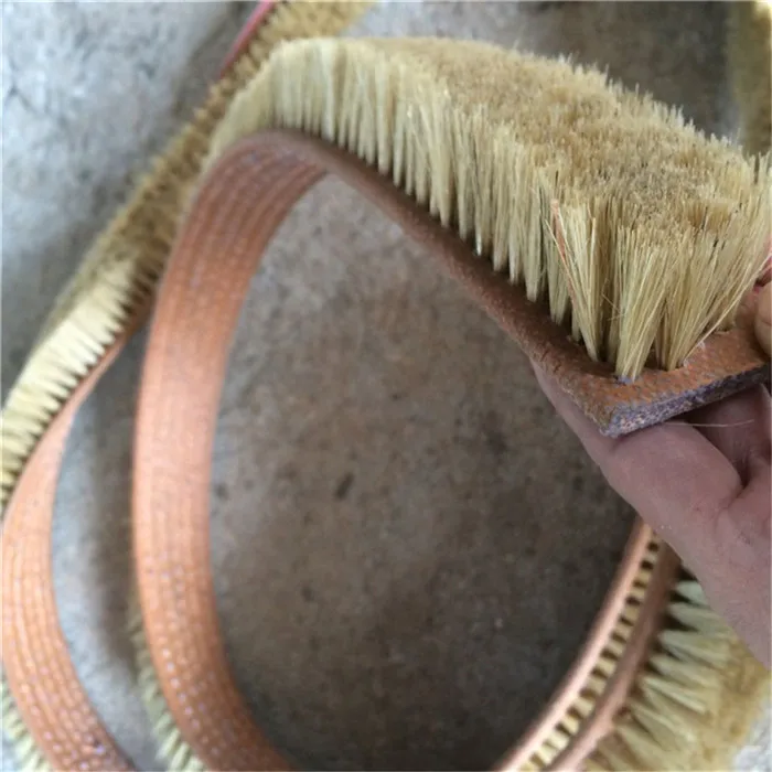 Wear-resistant conveyor belt sisal brush conveyor belt high temperature threading brush