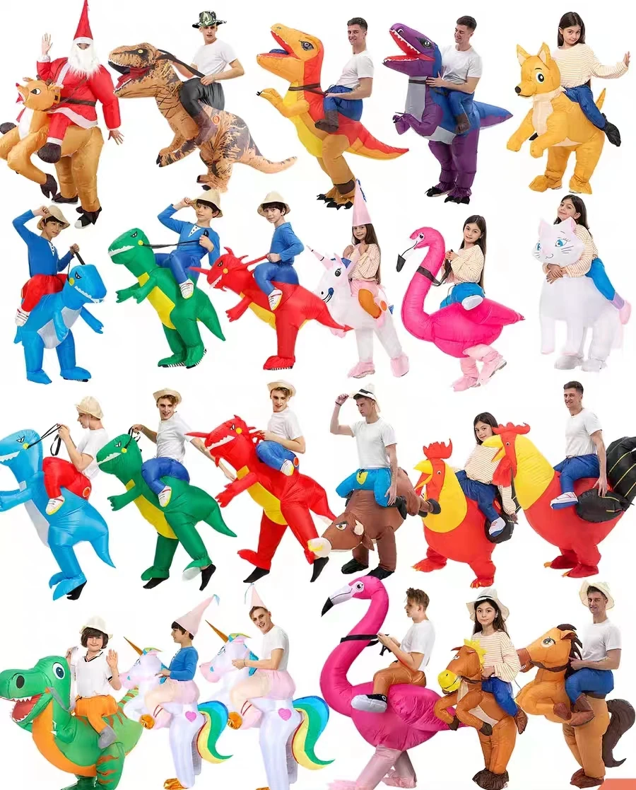 Funny Custom Mascot Cartoon Animal Character Holiday Party Advertising Disfraz De Halloween Inflatable Costume