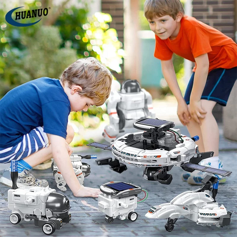 Игрушка STEM 6 в 1 солнечный космический флот Обучающие игрушки сборная Солнечная система игрушка
