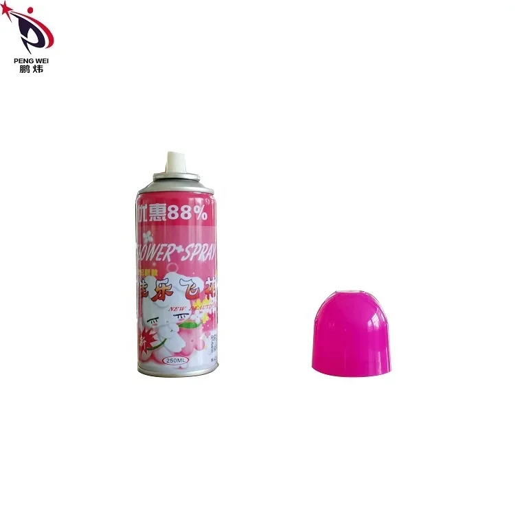 Wholesale Jiale Party Wedding Decoration Floral Spray Color Aerosol Fly