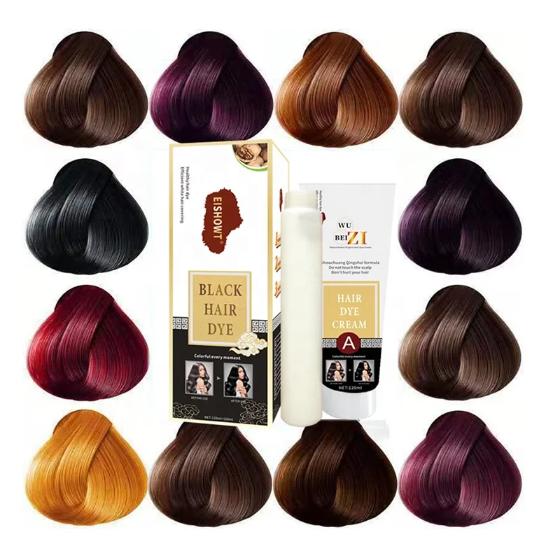 Fashion Style China Factory Low Price Simple operation Professional Salon Hair Dye Purple