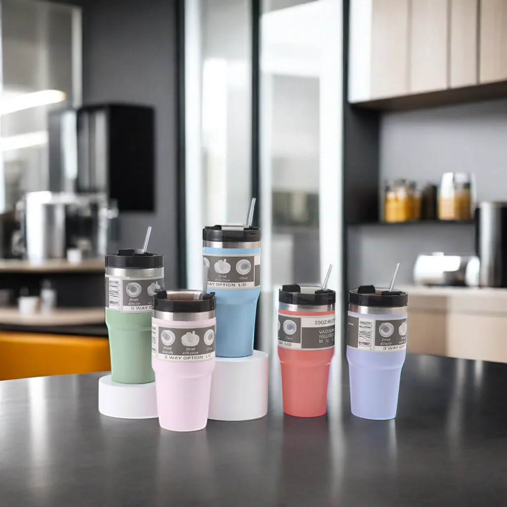 304 stainless steel car 40oz yeticool magnetic slide lid tumblers cup powder coated water bottle cup with lid and straw