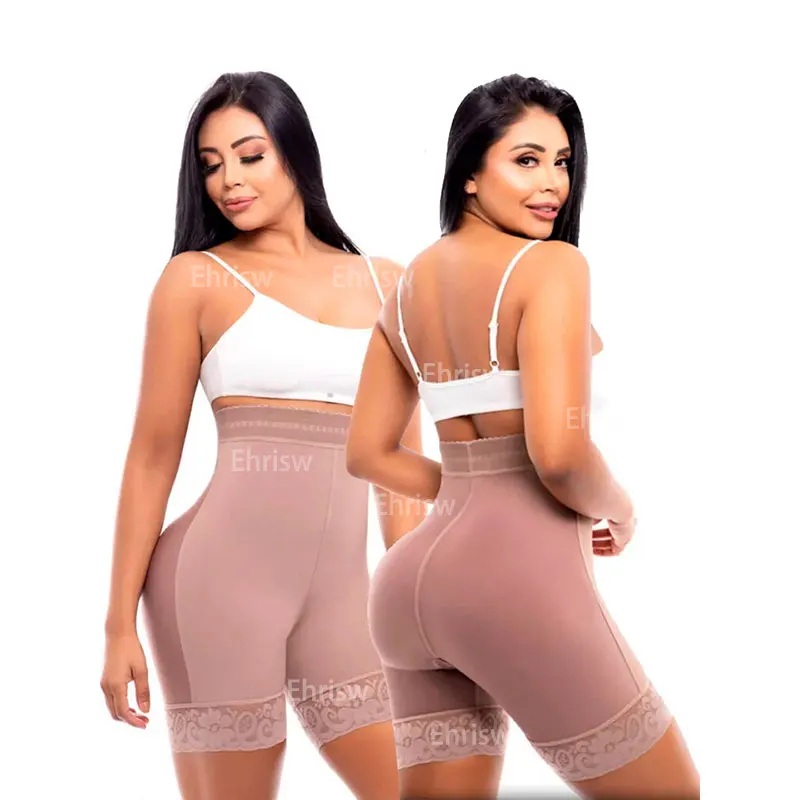 Short Butt Lift High Waistband Hip Enhancer Panties with Extra Large Pads Butt Lifting Body Shaper Shorts Fade Ass Big Buttock