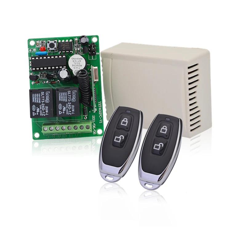 Умный дом 433 МГц 2 каналов беспроводной пульт дистанционного управления передатчика YET027