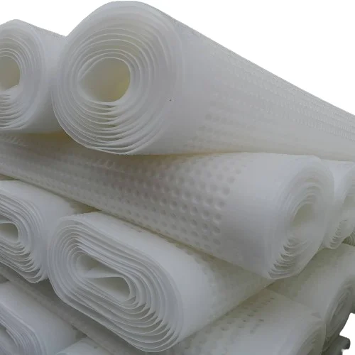 Wholesale Cheap Plastic  PP waterproofing drainage board for underground Green black  Roof Membrane Coiled Drainage System