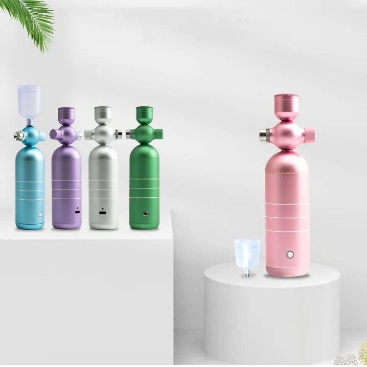 2022 Инновационные косметические средства набор для ухода за кожей спрей оксигенации гипербарическая машина отбеливания лица nano