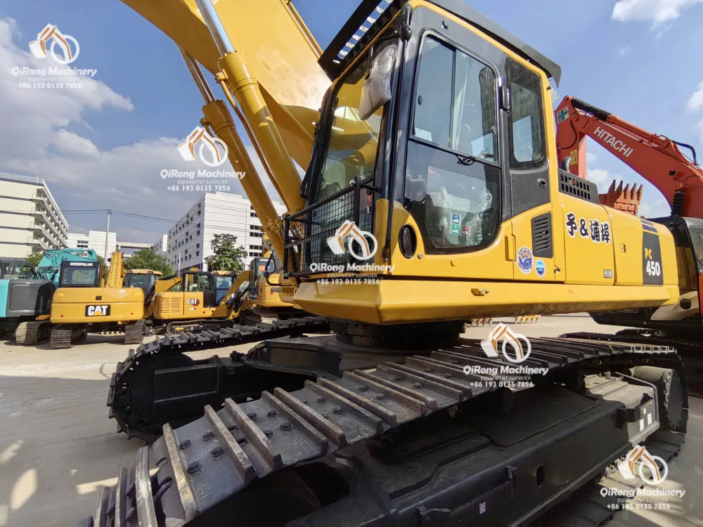 Komatsu PC450-8 Used  Excavator cheap price komatsu 45 ton large excavator Japan