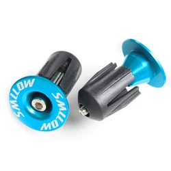 Bicycle Bar End Plugs Universal Bike Handlebar End Caps Lightweight Aluminum Bike Grip Ends for Bicycle handlebar