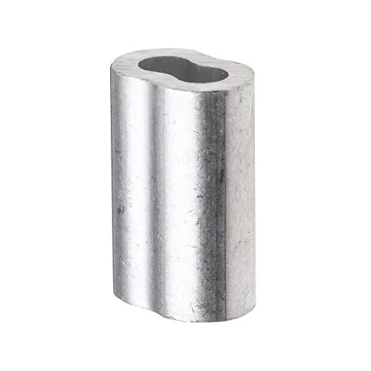 5/16 3/18 wire rope ferrule Duplex oval steel ferrule