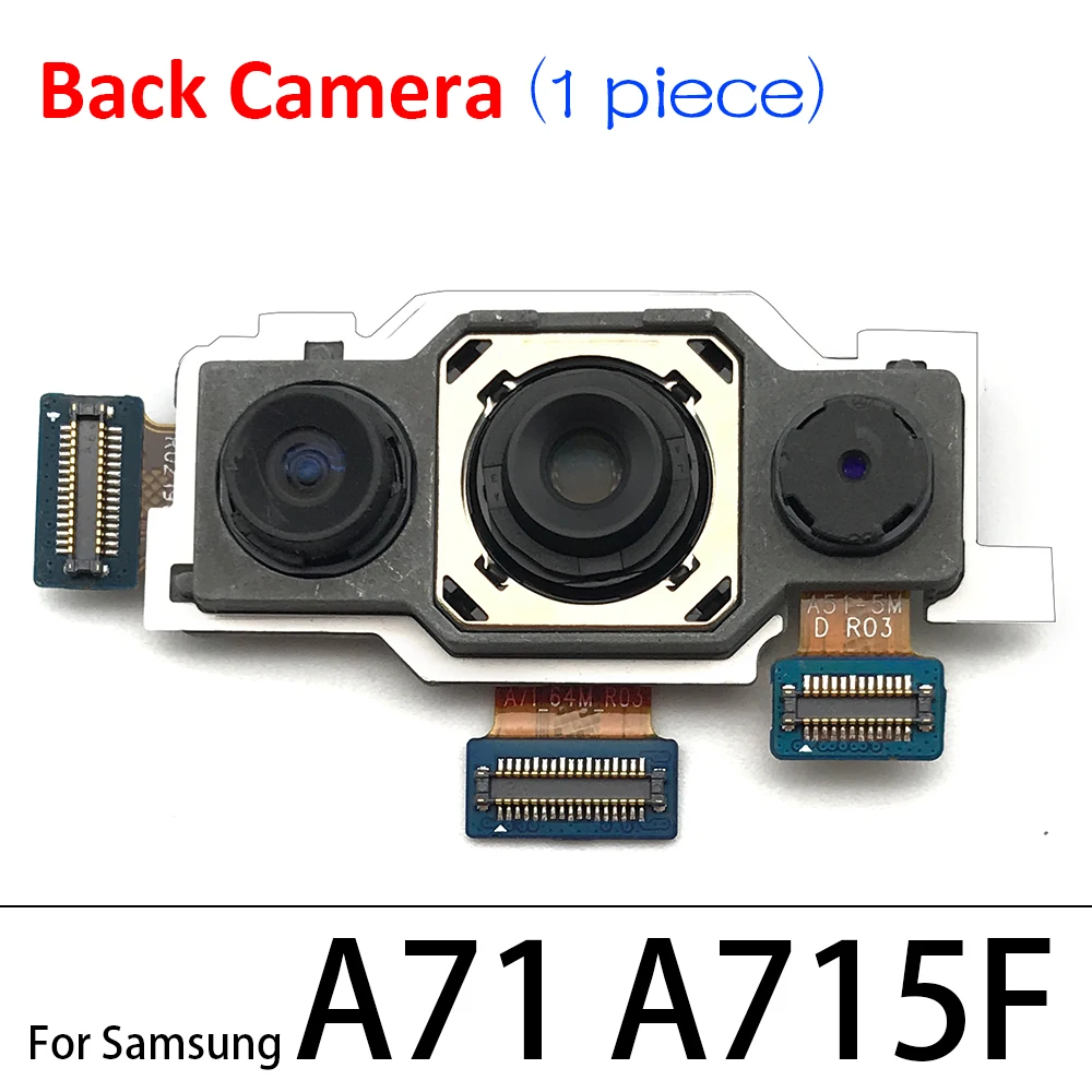 
Rear Back Camera Front Camera For Samsung Galaxy A11 A21S A31 A41 A71 A51 Replacement Camera glass 