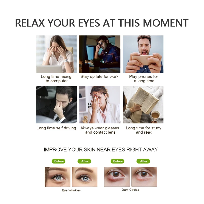 for Dry Puffy Fatigue Eyes with Chamomile Scents SPA Eye Health Sleeping (Pack of 5) YZ003