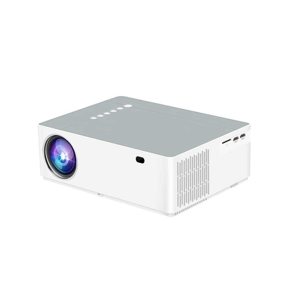 
sale 5800 Lumens Hot Selling LCD HD Projectors 4k 3D Support Home Theater Video Cinema Projector (20 USD for Android) 