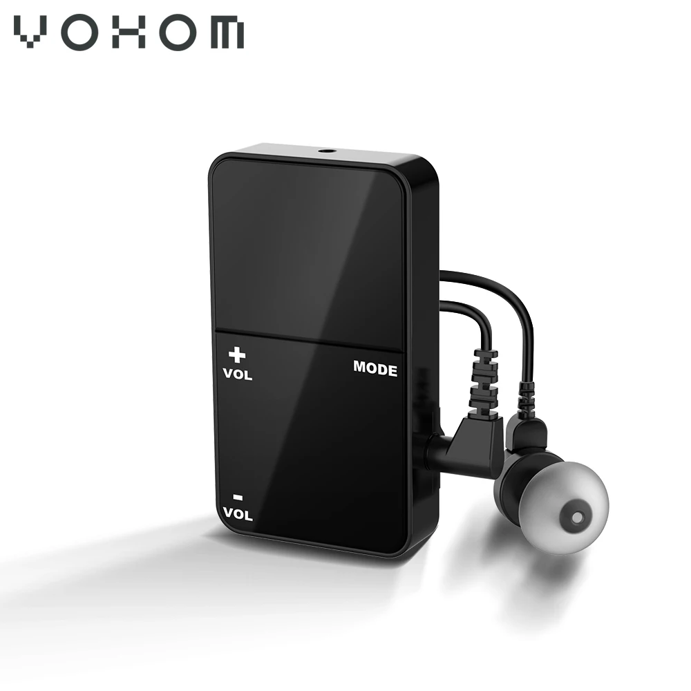 VOHOM portable pocket hearing aid for hearing loss china good price MINI hearing amplifier