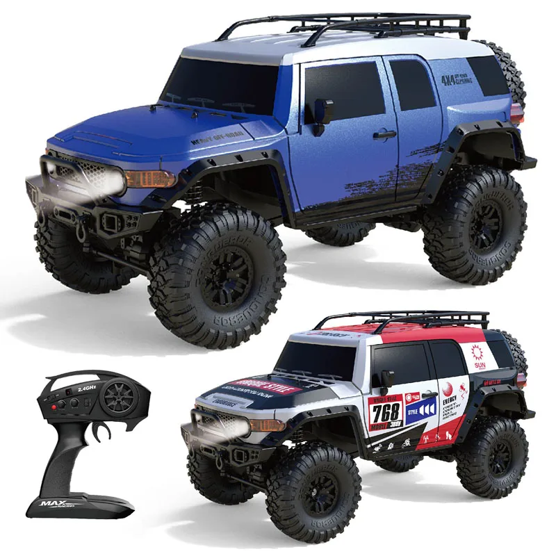 Full Scale 1/10 2.4G 4X4 Off Road Rock Climbing IPX4 Jungle Beast Rally Truck