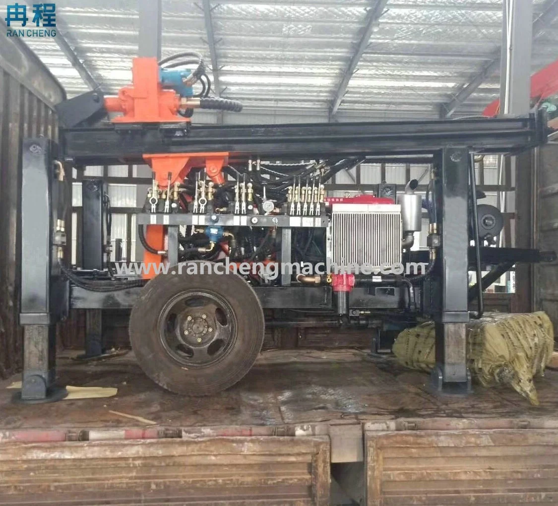 Хорошее качество RCF150W небольшой прицеп устанавливаемый на водной скважине сверлильный станок для продажи
