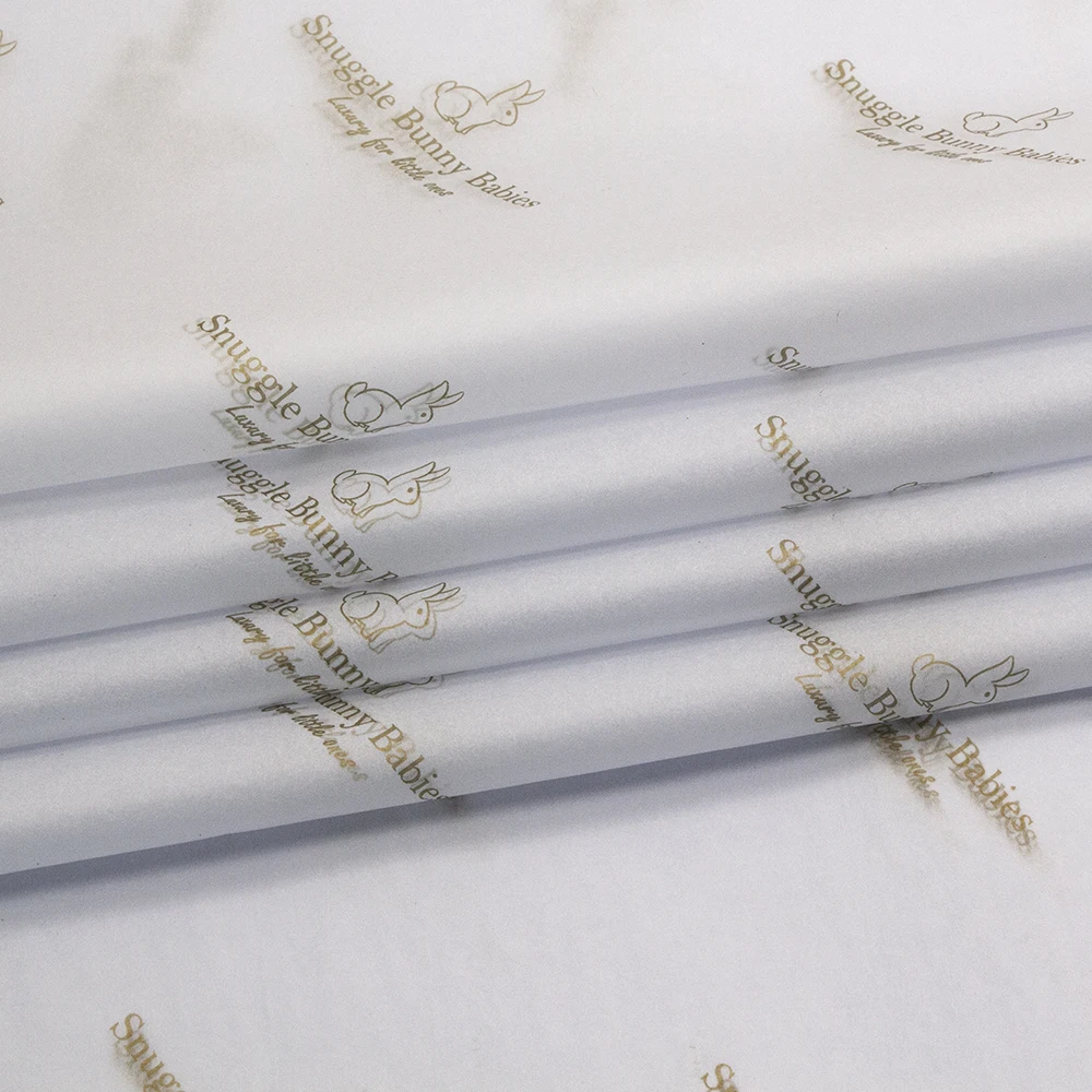 Custom printed flower wrapping paper customized logo gift tissue wrapping paper for packaging Shoes/Garment