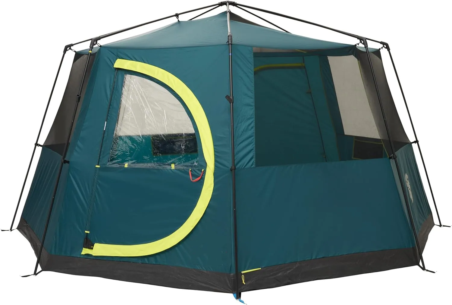 Stable Steel Pole Construction 6 Man Festival Dome Tents Waterproof 6 Person Family Camping Tent with 360 Panoramic View