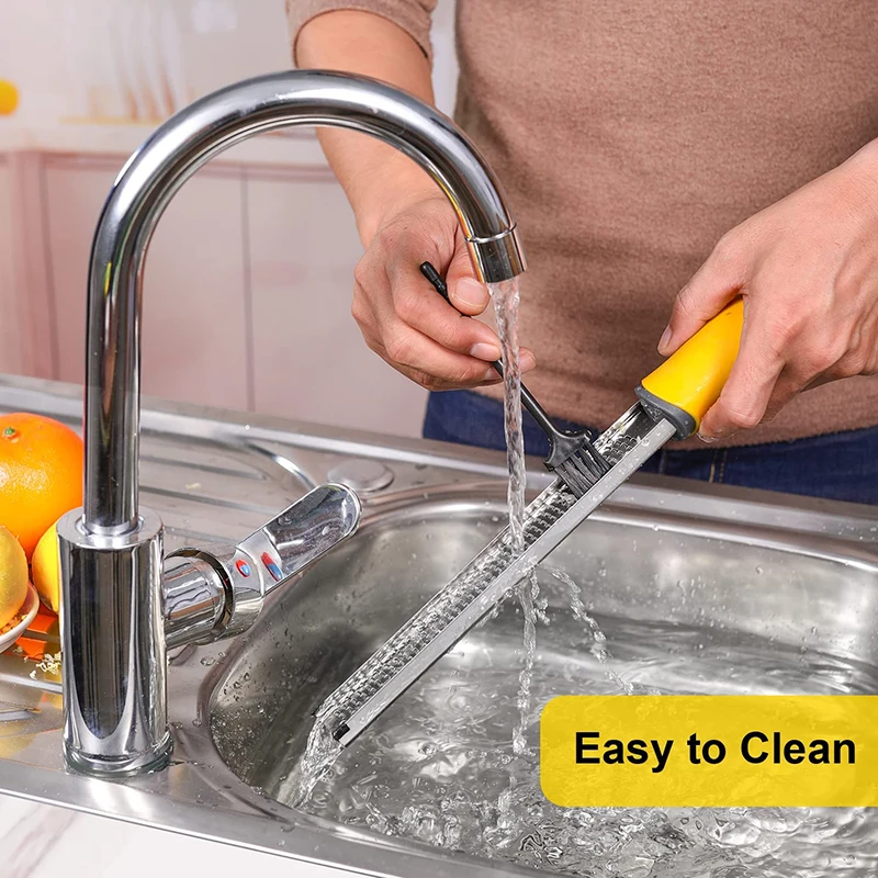 Stainless Steel Handheld Fine Zesters Graters Cheese Grater Lemon Zester Citrus Zester with Clean Brush For Kitchen