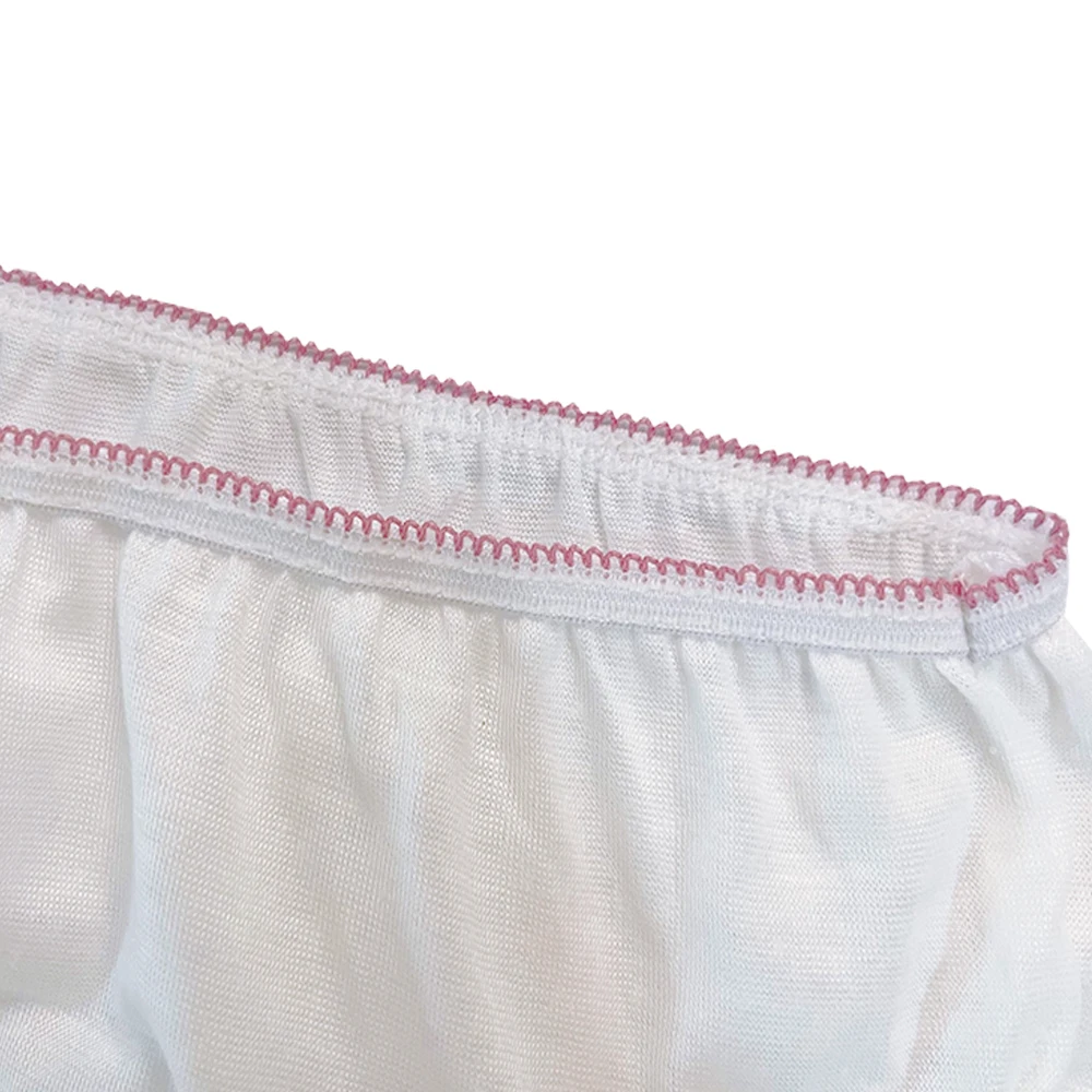High Quality Disposable Underwear Non-Woven Soft Patient Underwear Export Factory Women & Men Spa Panties