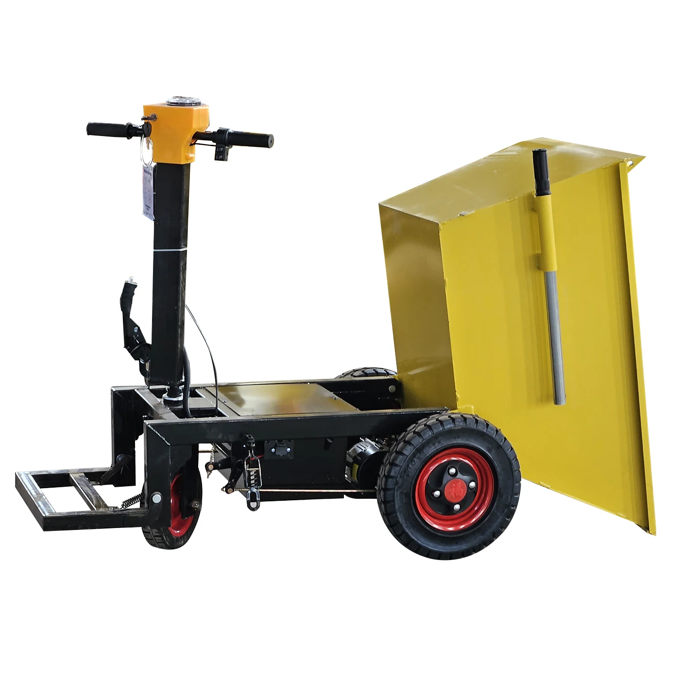 Construction tricycle engineering electric motor small garden concrete buggy wheel barrow cement tipper